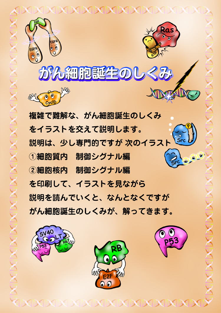 イラストで解説する発がんメカニズム トップページ